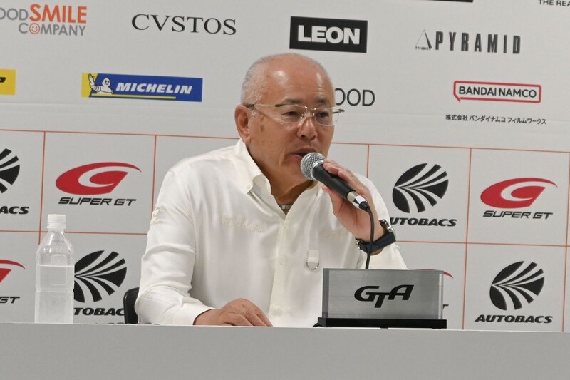「気持ちとしては、非常に辛い」断腸の思いの坂東代表。“ガチンコ勝負”を追い求めてきたスーパーGTがタイヤワンメイク化の経緯を説明