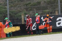 【MotoGP】転倒リタイアでもバニャイヤに悔い無し「また最後尾になるより、攻めてクラッシュしたほうがマシだ」