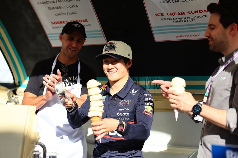 角田裕毅がフェルスタッペンの王座、そしてレッドブルのランキング2位獲得のために果たすべき役割「できるだけ上位にいれば、戦略の面でもサポートできる」