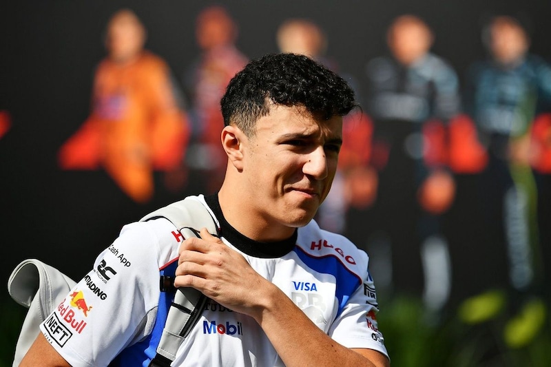 レッドブル昇格が噂されるハジャー、自身の将来はもう聞かされている? 記者からの“尋問”に思わず吹き出す