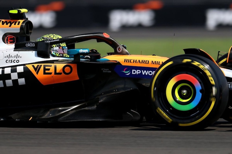 ノリス最速で、フェルスタッペン追撃阻止の狼煙上げる？　3番手以下は大混戦、角田裕毅は9番手｜F1メキシコシティGPフリー走行3回目