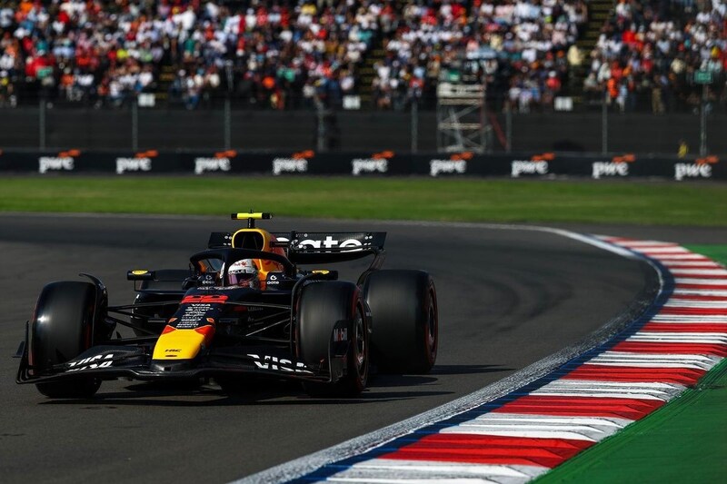 角田裕毅、メキシコ予選ではQ3進出ならず「フェルスタッペンとの差は常に小さかったけど、チームとして苦戦してしまいました」