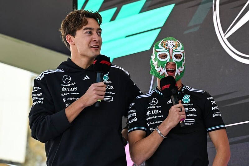 レースペースに自信を見せるラッセル。やっぱり課題はスタート「フェラーリの後ろに詰まると、せっかくの強みが活かせないかも……」