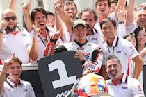 古里太陽、Moto3初優勝は「”やっと勝てた”が正直な気持ち」今後はほっと一安心してレースへ｜MotoGPマレーシアGP