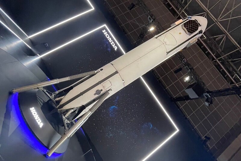 ホンダが目指す宇宙への道……垂直離着陸に成功したロケットには、F1に通じる部分も？「そのまま使う技術はあまりない……でも共通する考え方はある！」