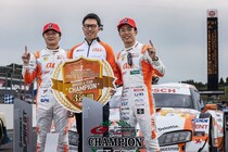 au TOMSの黄金時代続く。前人未到のシリーズ3連覇達成……坪井＆山下「この環境にいられることを感謝」と口を揃える