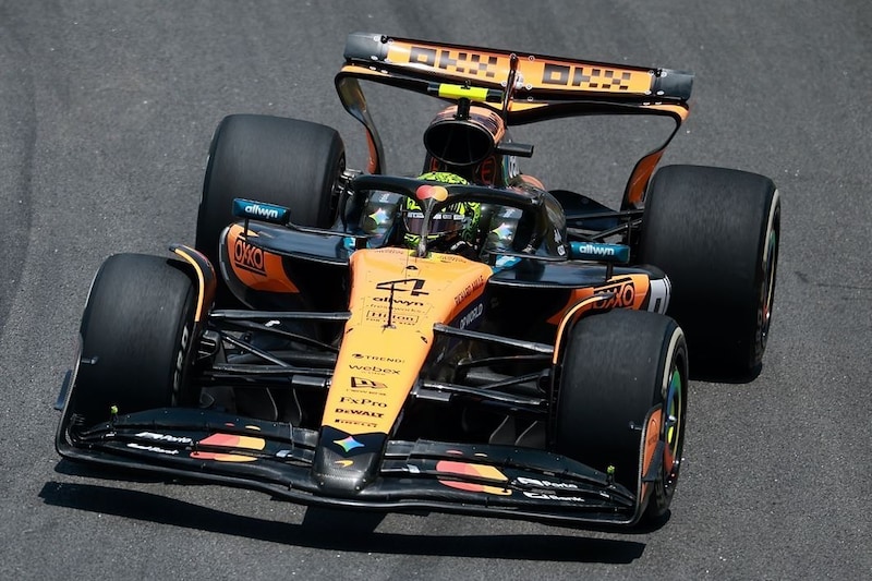 ランド・ノリス盤石のトップタイム……王座へ向けて幸先の良いスプリントPP。角田裕毅は良い流れ取り戻せずSQ1敗退18番手｜F1サンパウロGPスプリント予選