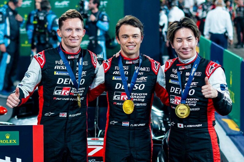 トヨタ、小林可夢偉のアタックで7号車が今季初のポールポジション獲得。8号車も2番手｜WECバーレーン8時間