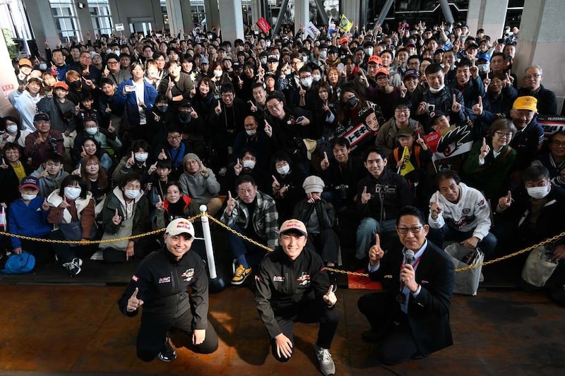 新幹線もレースも、深掘りすると面白い! 野尻智紀&岩佐歩夢、HRC&JR西日本&京都鉄道博物館のコラボイベントに感銘「こういうのはいろんなところでできるはず」