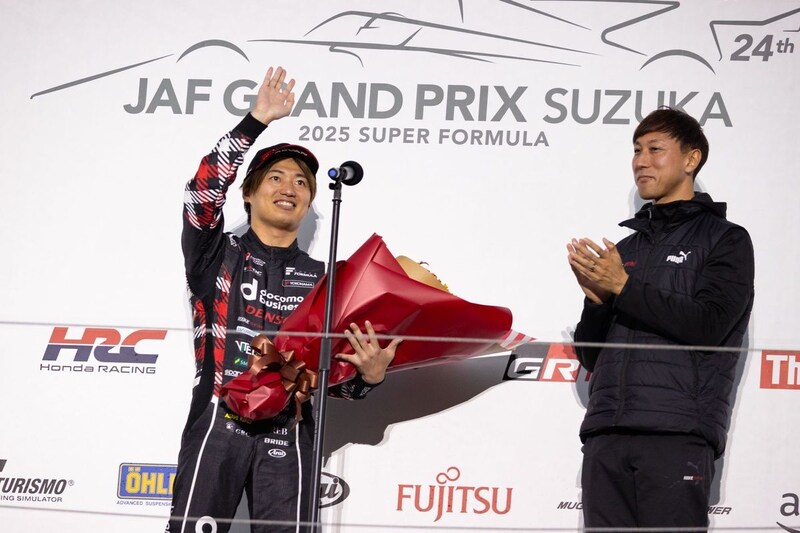 マシン性能を底上げし、後進に美しきバトンタッチ。SF引退の大嶋和也は笑顔で去る「楽しく走れるレースが多かった。良いシーズンだった」