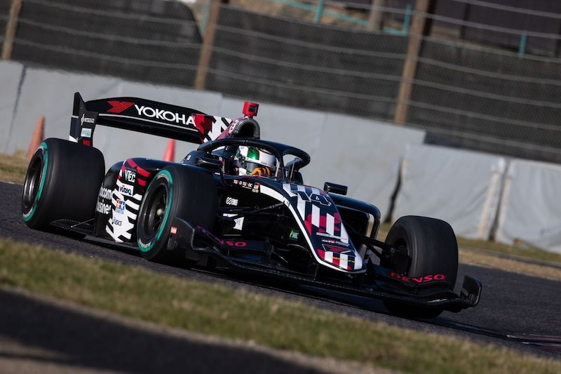 ROOKIE福住仁嶺がトップタイム! 上位チーム勢退ける|スーパーフォーミュラ合同・ルーキーテスト:2日目午後タイム結果