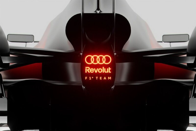アウディF1、2026年のチーム名は「Audi Revolut F1 Team」に決定。1月20日にローンチイベント開催へ