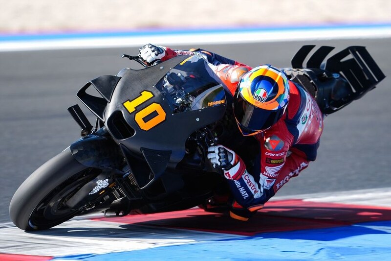 【MotoGP】マリーニ、ホンダの2026年プロトタイプに好印象「楽しかった。大きなポテンシャルを秘めている」