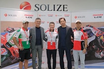 【MotoGP】レース界の”人生かけてる感”からストイックさを感じて欲しい。LCRホンダの新スポンサーSOLIZEが狙う宣伝だけじゃない効果