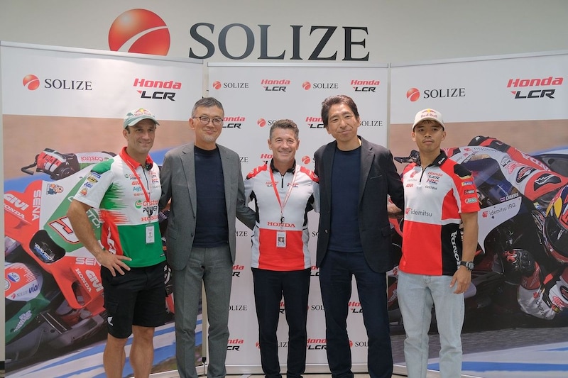【MotoGP】レース界の”人生かけてる感”からストイックさを感じて欲しい。LCRホンダの新スポンサーSOLIZEが狙う宣伝だけじゃない効果