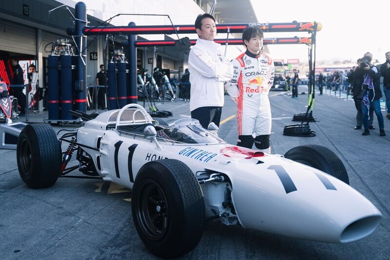 ホンダRA272、F1メキシコシティGPでデモラン決定。角田裕毅がドライブを担当「皆さんに夢と情熱を感じていただける走りをお見せしたい」