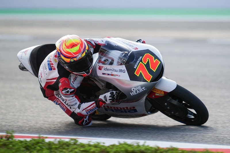 Moto3日本GP プラクティス｜山中琉聖、転倒なんのその3番手タイム！　古里とふたりQ2直行決める
