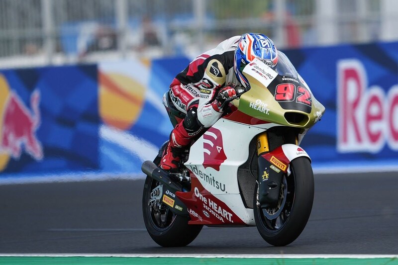 Moto2日本GP予選｜佐々木歩夢、悔しい転倒の末8番手。國井勇輝はQ1突破ならず