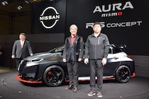 ニッサン／ニスモ、『オーラ・ニスモRSコンセプト』を発表。将来のレース出場、市販化を見据える