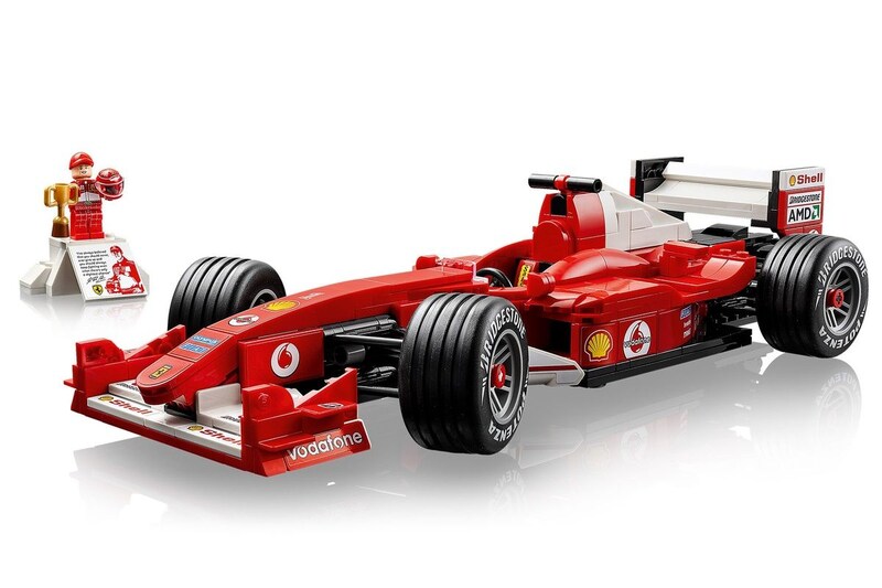 レゴからフェラーリF2004が登場! シューマッハー黄金期の1台を精巧に再現……3月販売、予約は既にスタート