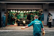 バルセロナでのシェイクダウンは、アストンとの大事な一歩……ホンダ折原エンジニア「F1マシンとしてどう機能するのか楽しみ」
