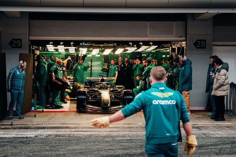 バルセロナでのシェイクダウンは、アストンとの大事な一歩……ホンダ折原エンジニア「F1マシンとしてどう機能するのか楽しみ」