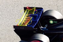 F1メカ解説｜アウディF1、リヤウイングのアクティブエアロは独自路線。”回転式フラップ”の狙いはどこに？