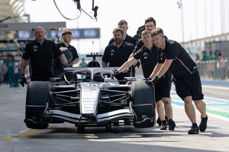 キャデラックF1、新規開発であった意外な苦労「ピレリタイヤが無く、自作のタイヤ使っていた」