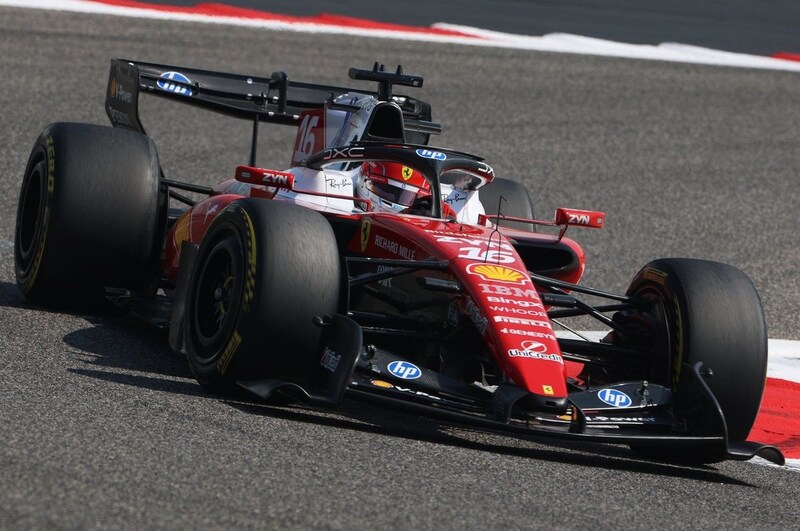 第2回F1バーレーンテスト最終日午後：フェラーリのルクレール、圧倒的最速でいざ開幕へ！　アストンマーティン・ホンダ深刻……わずか6周の走行に終わる