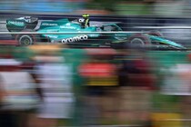 アロンソが予選で力走……上位はまだ遠いものの、確実に進歩するアストンマーティン。ホンダ折原エンジニア「バッテリー周辺の振動は軽減」