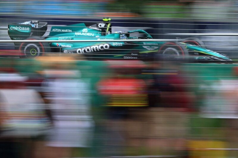 アロンソが予選で力走……上位はまだ遠いものの、確実に進歩するアストンマーティン。ホンダ折原エンジニア「バッテリー周辺の振動は軽減」