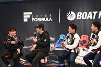 スーパーフォーミュラ × BOAT RACEのコラボイベント実施。“ガチ勢”阪口晴南が大活躍……ボートレース転向で速そうなのは野尻智紀？
