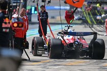 フェラーリ、”くるりんぱ”リヤウイングの使用中止の理由は？　ハミルトン「本来は第4～5戦あたりで投入する予定だった」