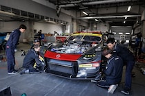 1台だけのはずが、2台走ってる！？　2月には驚きの“早着替えイリュージョン”も披露したGAINER Z。富士公式テストでようやく揃い踏み