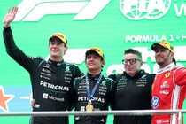 新旧の相棒と表彰台に上がった”ボノ”、アントネッリの才能に太鼓判「ハミルトンやシューマッハーと似た、特別なモノを持っている」