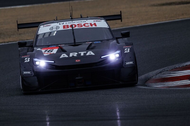 【レポート】スーパーGT富士公式テストが終了。2日目の最速はARTAプレリュード……テスト総合トップはau TOMS