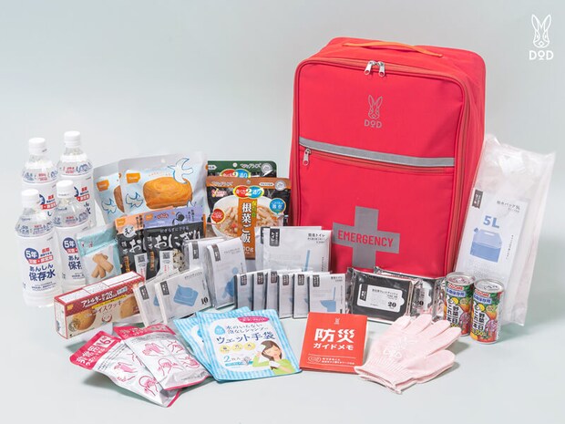 【新発想の防災セット】DODから登場した「いつかのソナエセット」で日常に安心を忍ばせよう