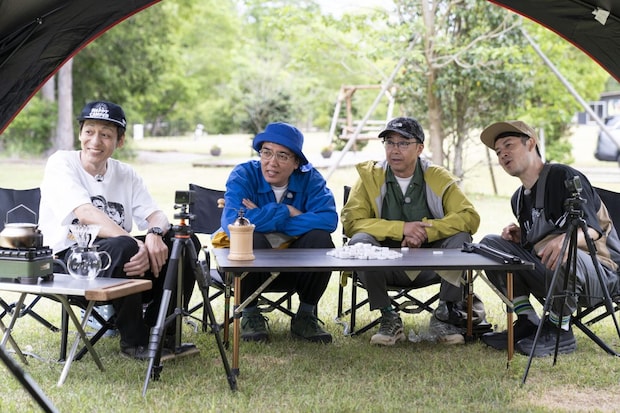 【ハピキャン史上初】ゆい小池放置でソロキャンプ化！？おぎやはぎ完食の激ウマ飯（ロケ密着・後編）