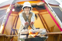 タープ下での焚き火の安全なやり方｜焚き火に強いタープと選び方