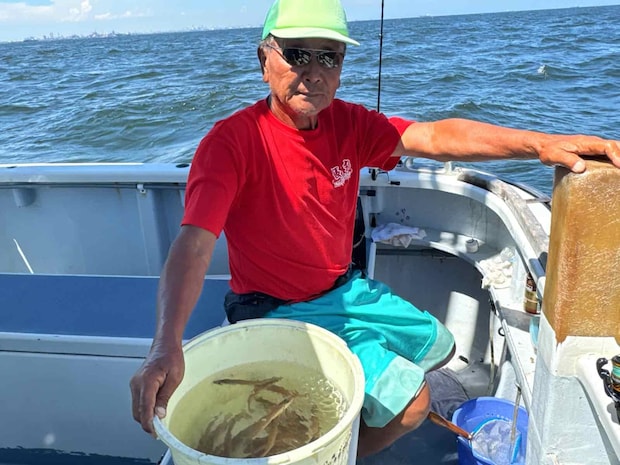 132匹で竿頭、桶の魚は釣果のごく一部！ &copy;釣りビジョン