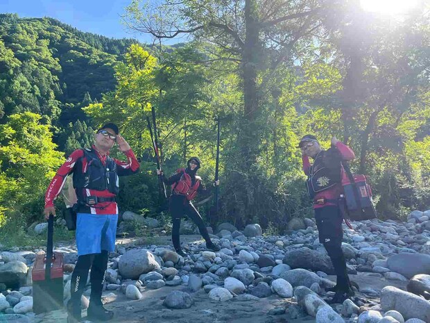 皆初のポイントにワクワク！ ©釣りビジョン