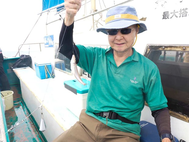 じっくり楽しんでいたお客さんも大満足。 &copy;釣りビジョン