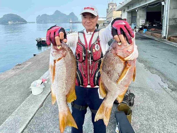7月上旬に杉崎さんが仕留めたシブダイ！これが今回の本命魚。 ©釣りビジョン