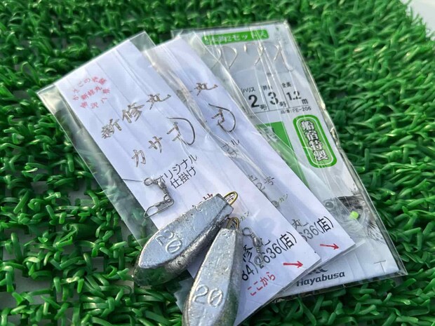 HQな船宿仕掛けとお手頃価格の市販仕掛け。 &copy;釣りビジョン