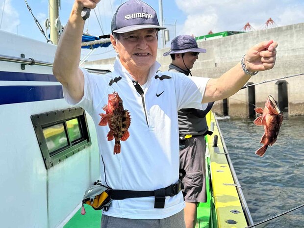 釣っても釣ってもアタリは止まらない！ ©釣りビジョン