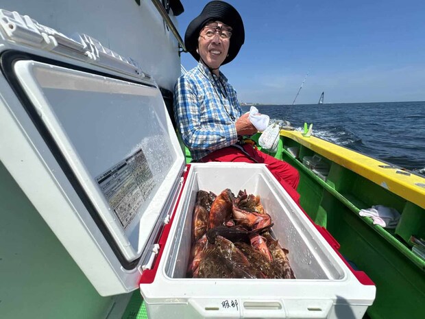 ショート便ながら見事57匹を獲り竿頭！ &copy;釣りビジョン