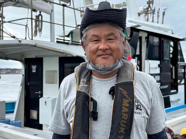 フレンドリーで親切な三橋船長。 &copy;釣りビジョン