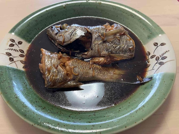 クロムツの煮付け、コラーゲンたっぷり！口の中で溶けた！ &copy;釣りビジョン