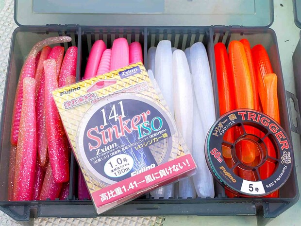 ラインはPE0.8～1号・リーダーは5号前後。 ©釣りビジョン