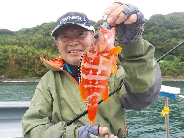 後半小型であったがアカハタが活性アップ。 &copy;釣りビジョン